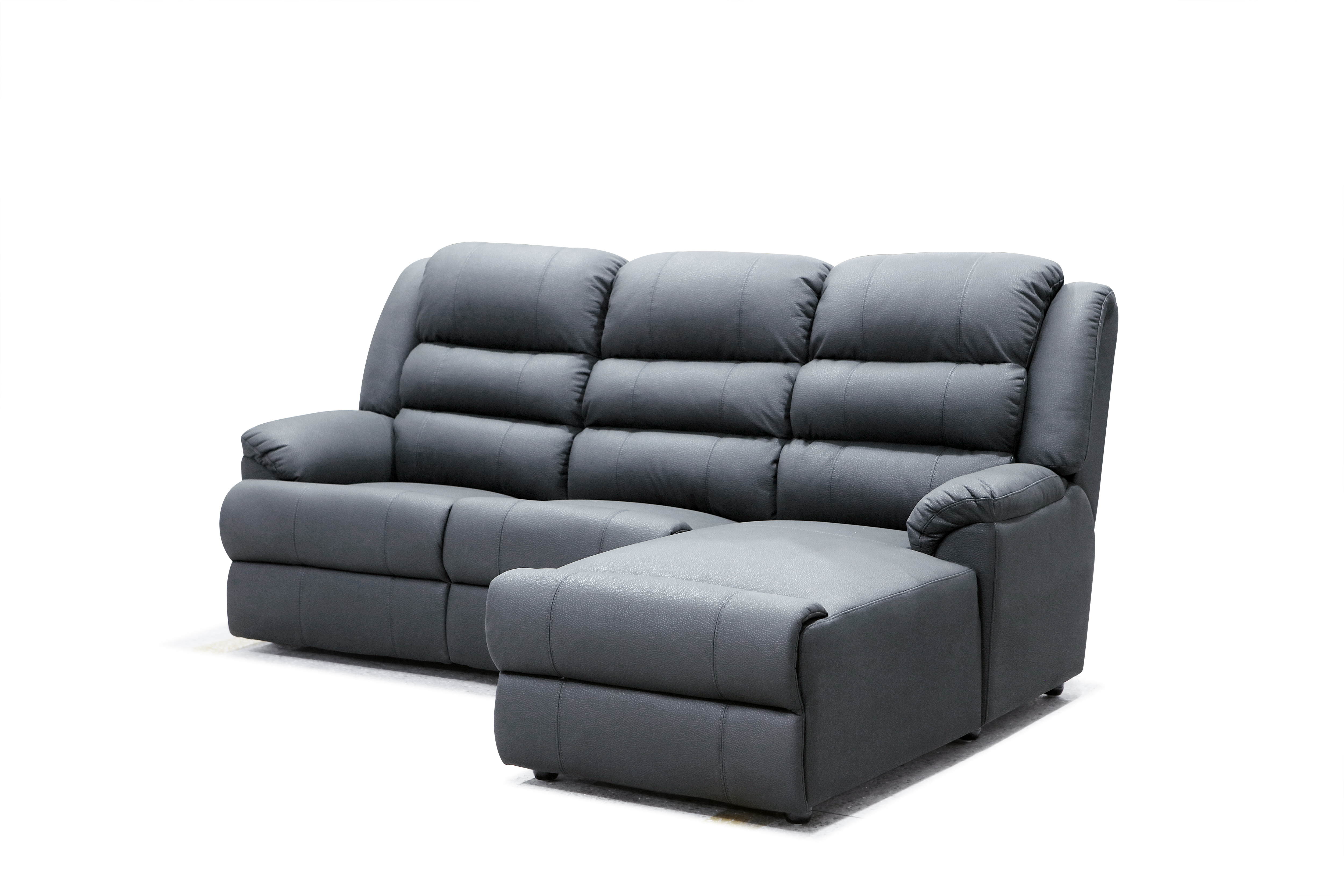 Summitt - 3 Seater Chaise Charcoal 1