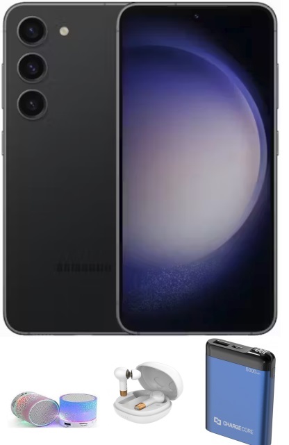 Samsung Galaxy S23 Black BONUS Pack